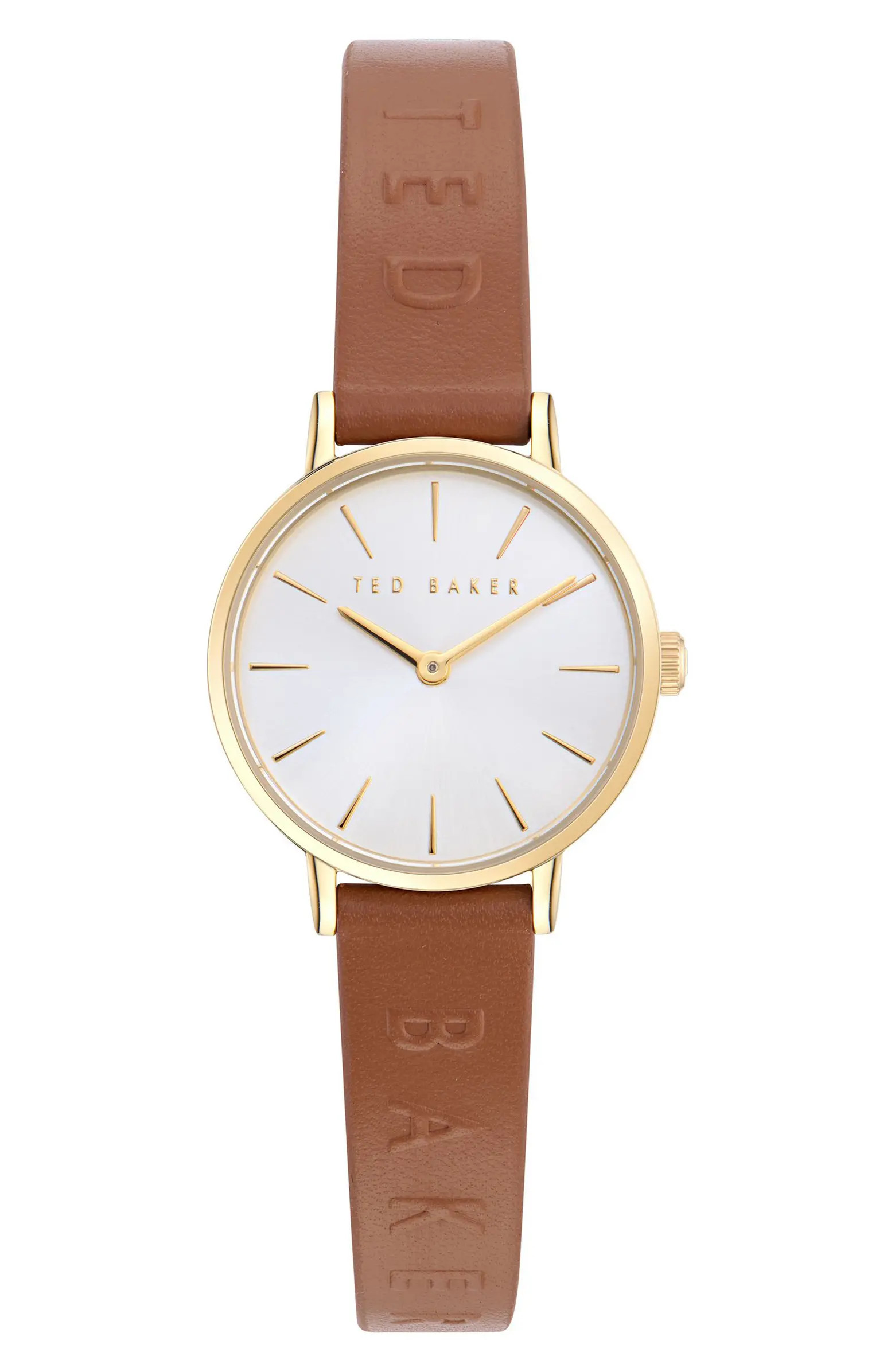 Ted Baker Classic Leather Strap Watch, 28mm | Nordstrom | Nordstrom