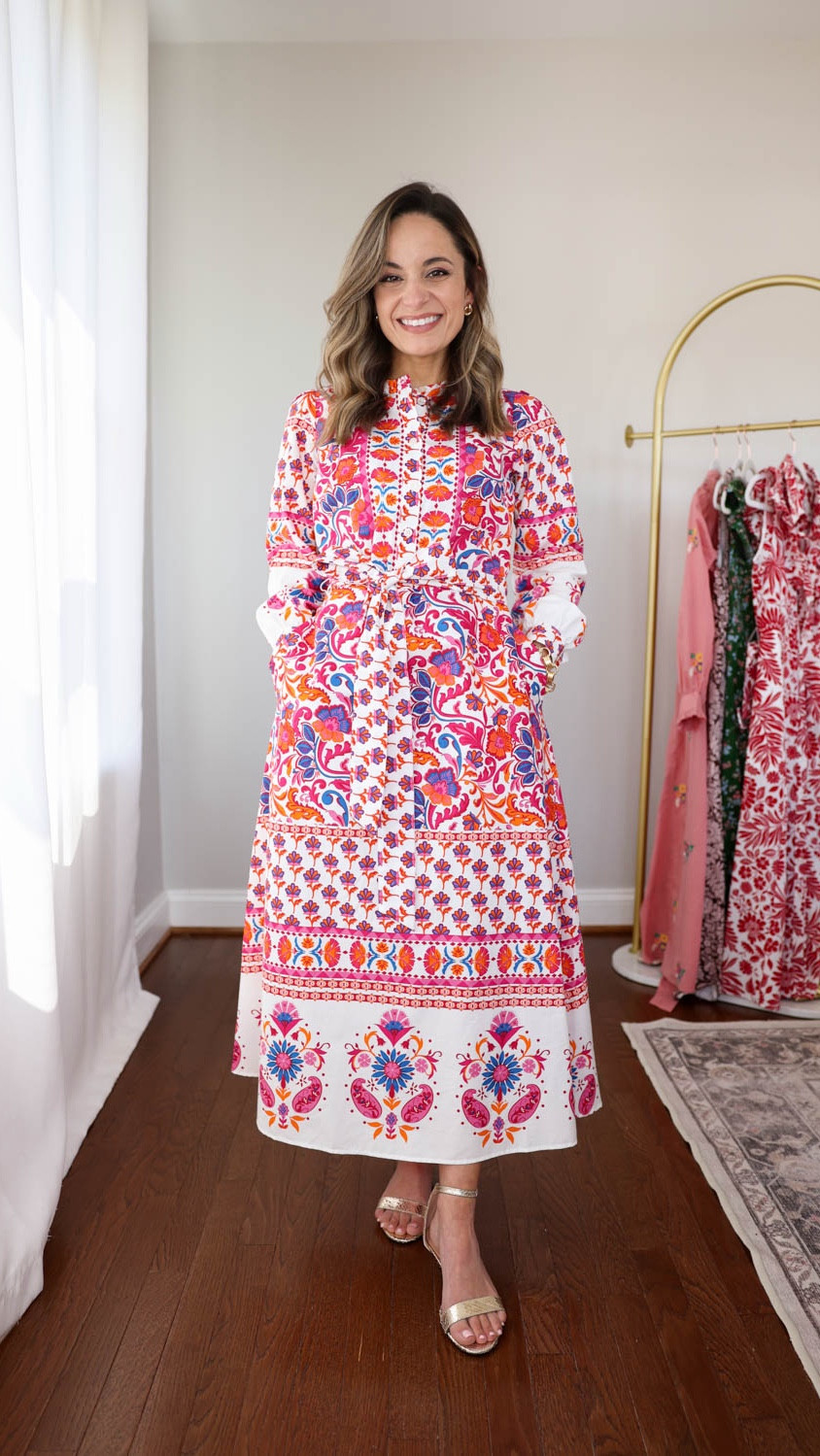 Five statement dresses from @boden shown unaltered on my petite 4’10’ frame! #bodenpartner 

Ava Cotton Midi Dress: Petite 0 

Camalie Jersey Maxi Dress: Petite 0 - runs large, recommend a size down
Smocked Jersey Midi Dress: Petite 0 
Ruffle Bodice Shirt Dress: Petite 0 
Embroidered Shirt Dress: Petite 0 


#LTKPetite