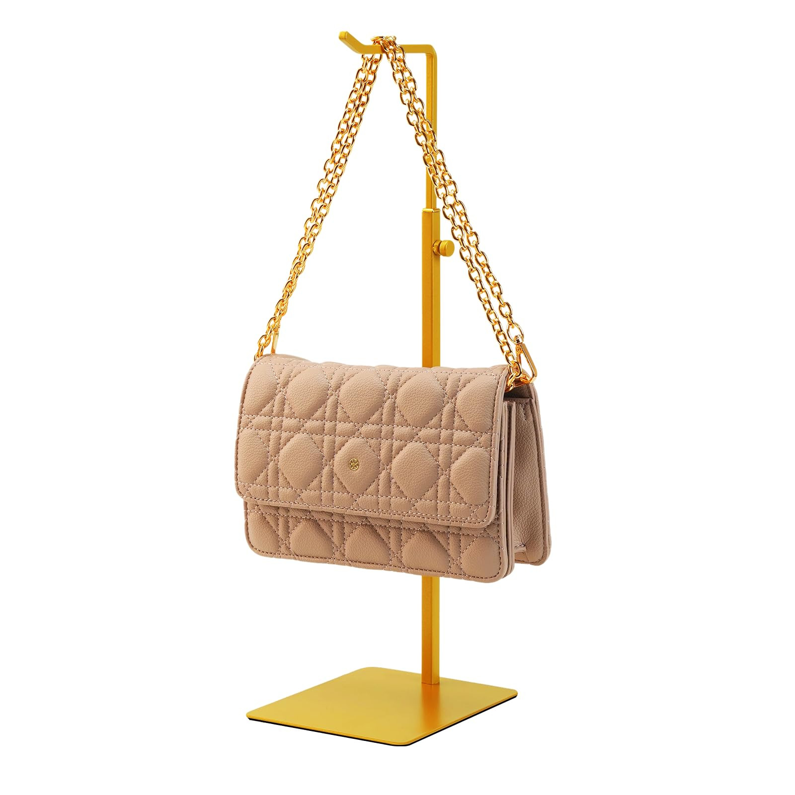Purse Holder, Adjustable Purse Display Stand , Golden Handbag Display Stand, Hanger Rack for Bags... | Amazon (US)