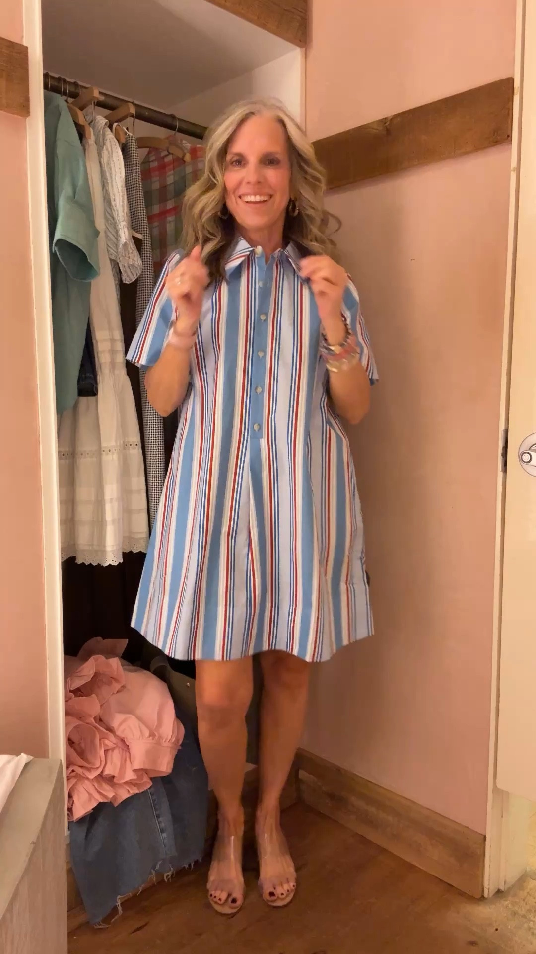 Wearing extra small and love the fit. The perfect little every day dress, running around dress, don’t know what to wear a dress.

#LTKOver40 #LTKootd #LTKSeasonal