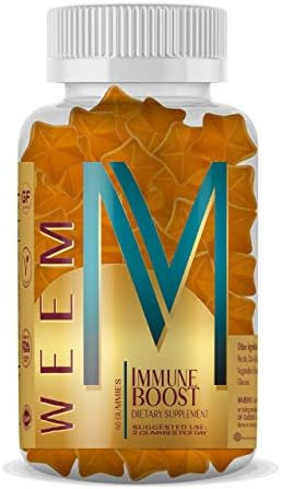 WEEM Immune Boost Gummies -Elderberry - Zinc - Vitamin C - Health System Support - Alternative to... | Amazon (US)