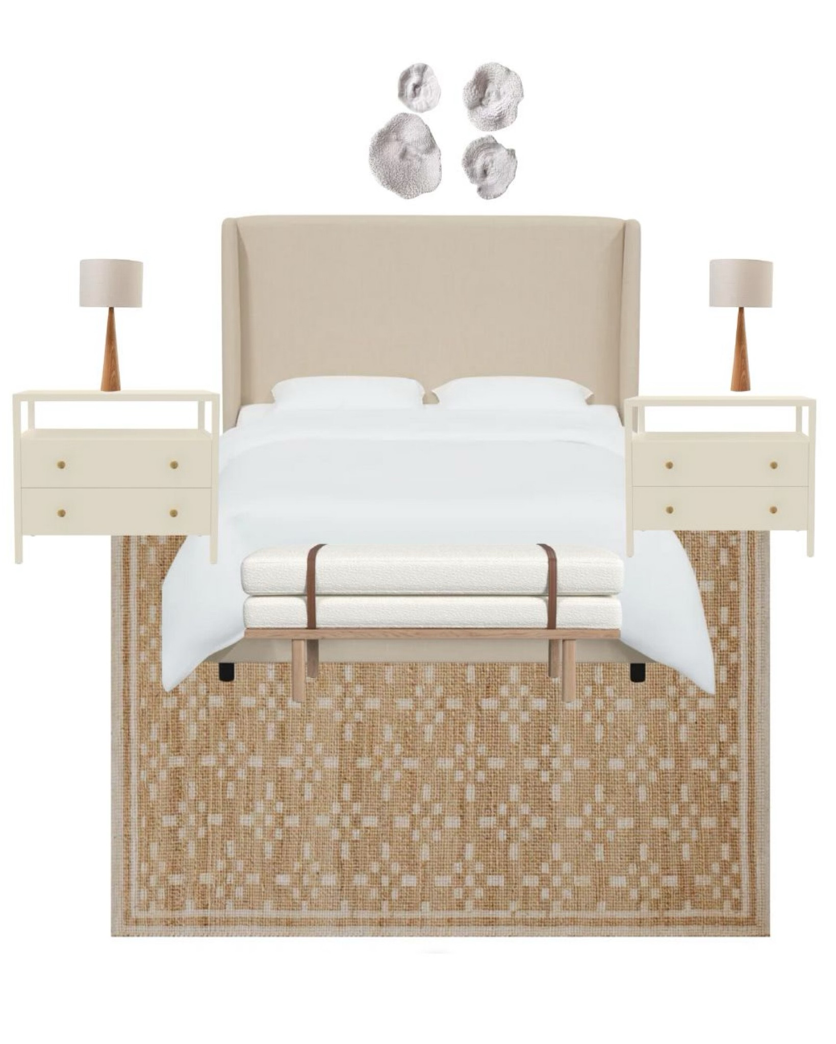 Modern coastal bedroom. Beach house bedroom.  Lots of these pieces are on sale.  

#LTKHome #LTKStyleTip #LTKSaleAlert