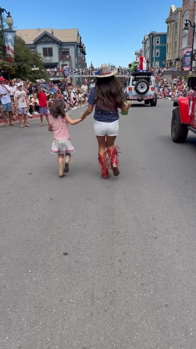 What we wore for Parade day! 

So many compliments on these boots!!! They were so much fun!! 

Cowgirl boots 
Summer boots 
Casual summer fit 
Park city fashion

#LTKootd #LTKdayinmylife #LTKOver40
