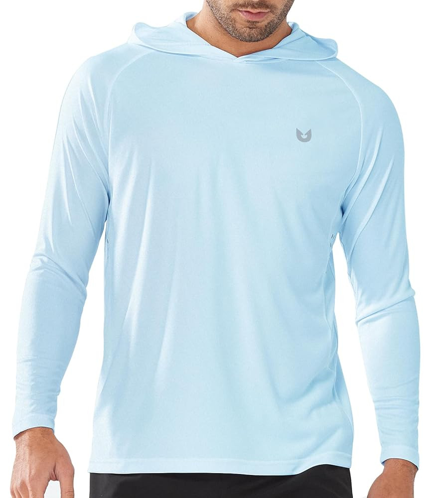 NORTHYARD Men's UPF 50+ Hoodie Shirts Long Sleeve Sun Protection Fishing Swim Beach UV SPF Rash G... | Amazon (US)