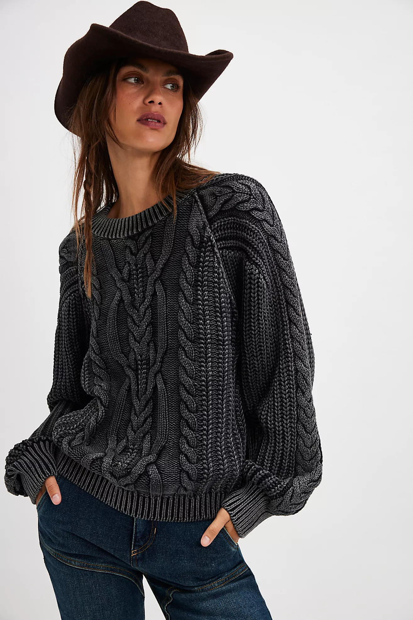 Frankie Cable Jumper | Free People (UK)