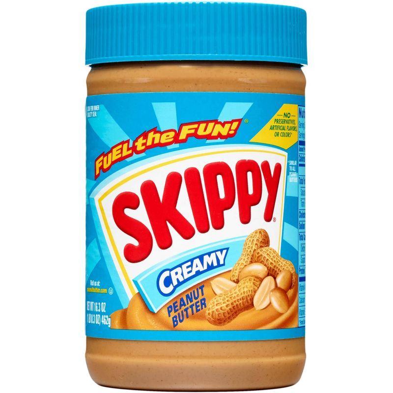 Skippy Creamy Peanut Butter - 16.3oz | Target