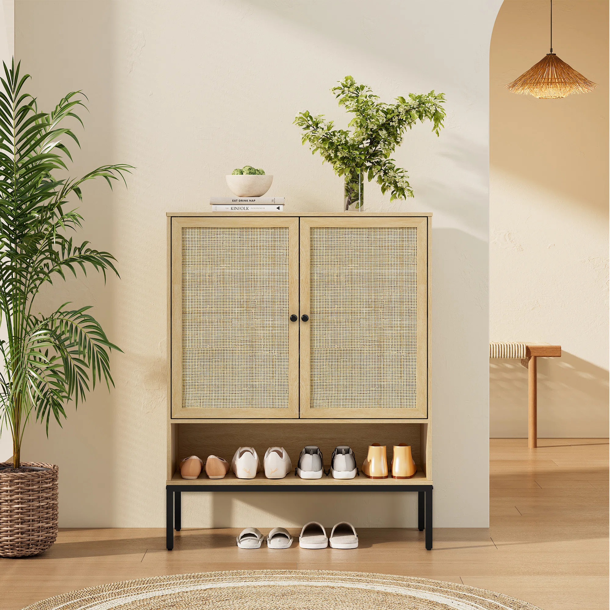 Tiani 18 Pair Shoe Storage Cabinet | Wayfair North America