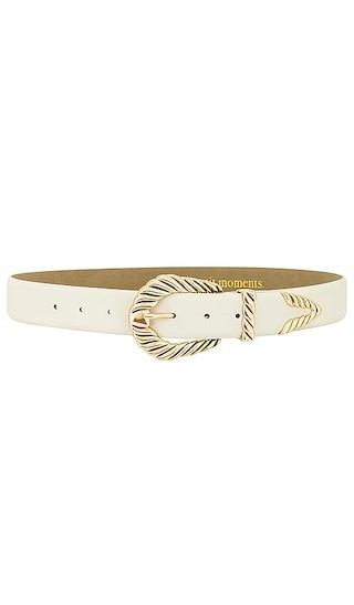 petit moments Modern Rodeo Belt in White. - size M/L | Revolve Clothing (Global)