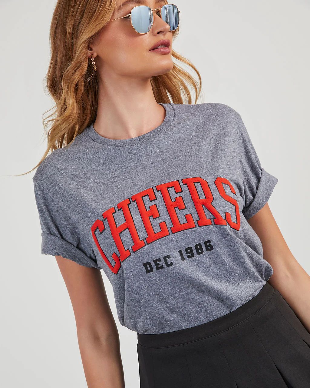 Cheers Cotton Graphic Tee | VICI Collection