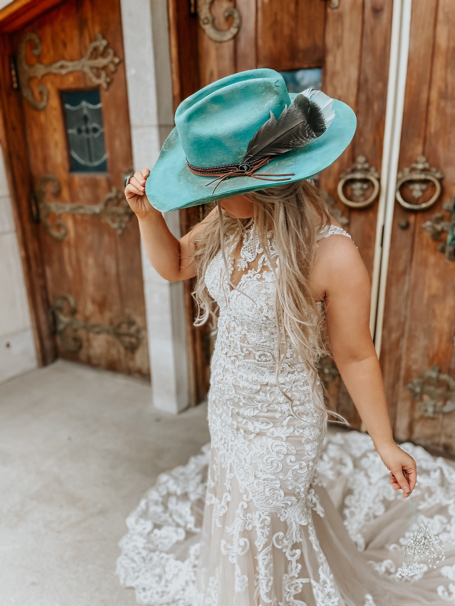 The Kiersten Zile Collection burned hats is the perfect accessory for your western wedding! Custom orders email hello@kierstenzile.com 

www.thekzcollection.com

This dress is Morilee as the brand. 





wedding, wedding guest, wedding dress, cowboy hat, fedora hat, burned hat, wedding day, cowgirl wedding, western wedding, rodeo fashion, cowgirl fashion, hats, something old, something new, cowboy boots 

#LTKU #LTKstyletip #LTKwedding