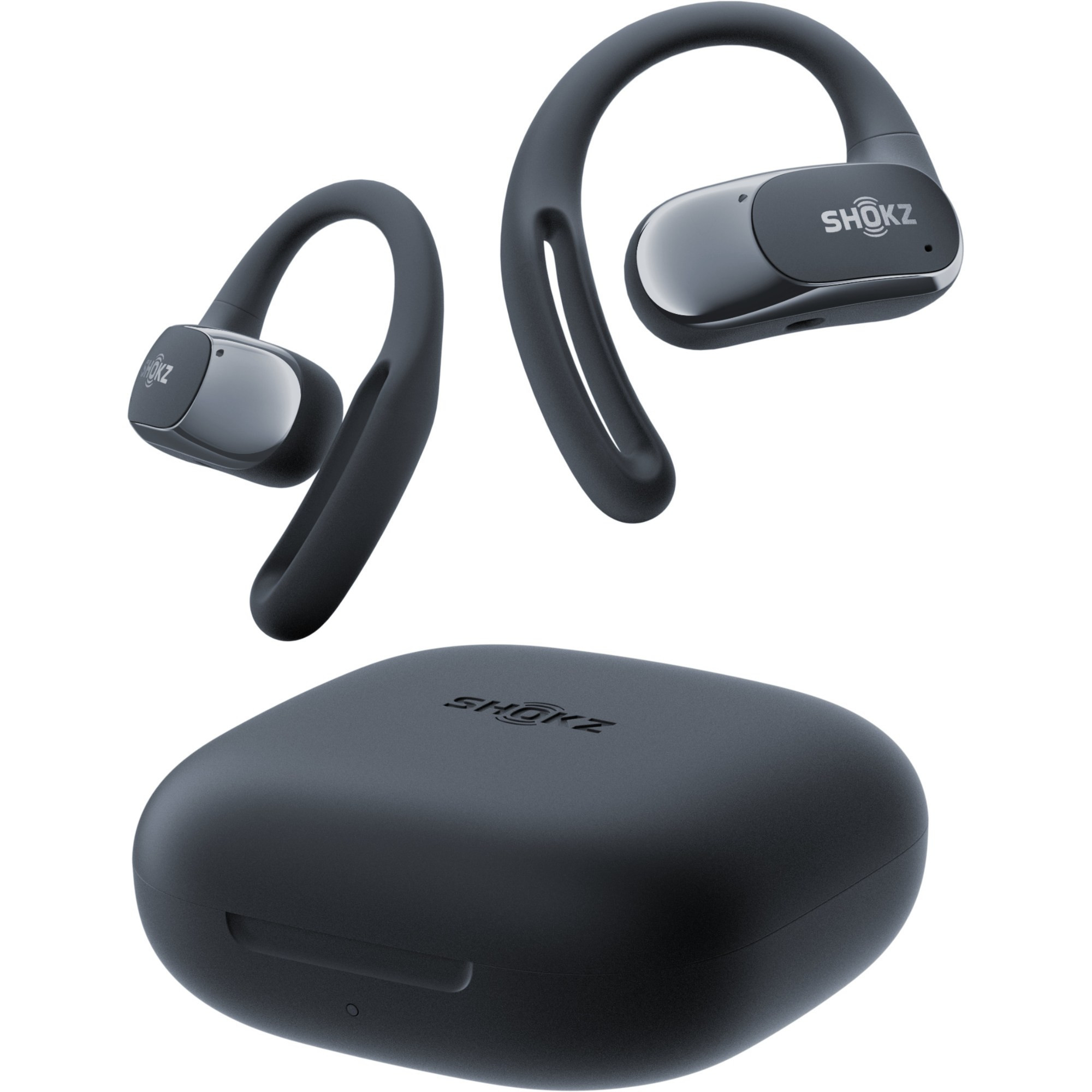 Shokz OpenFit Air Open-Ear Wireless Earbuds Black | REI