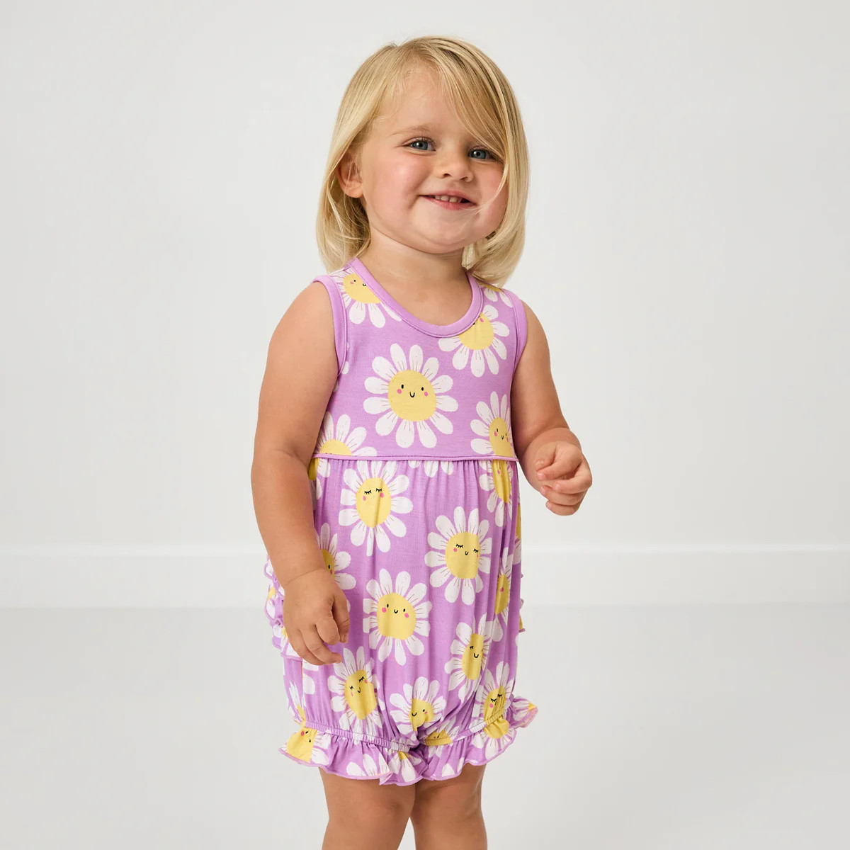Flower Power Bubble Romper | Little Sleepies