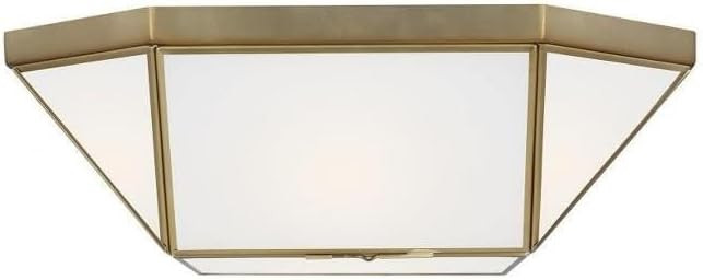 Generation Lighting 2-Light Morrison Ceiling Lamp Satin Brass 7579452-848 | Ceiling Light Fixture... | Amazon (US)
