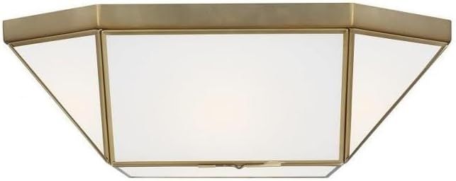 Generation Lighting 2-Light Morrison Ceiling Lamp Satin Brass 7579452-848 | Ceiling Light Fixture... | Amazon (US)