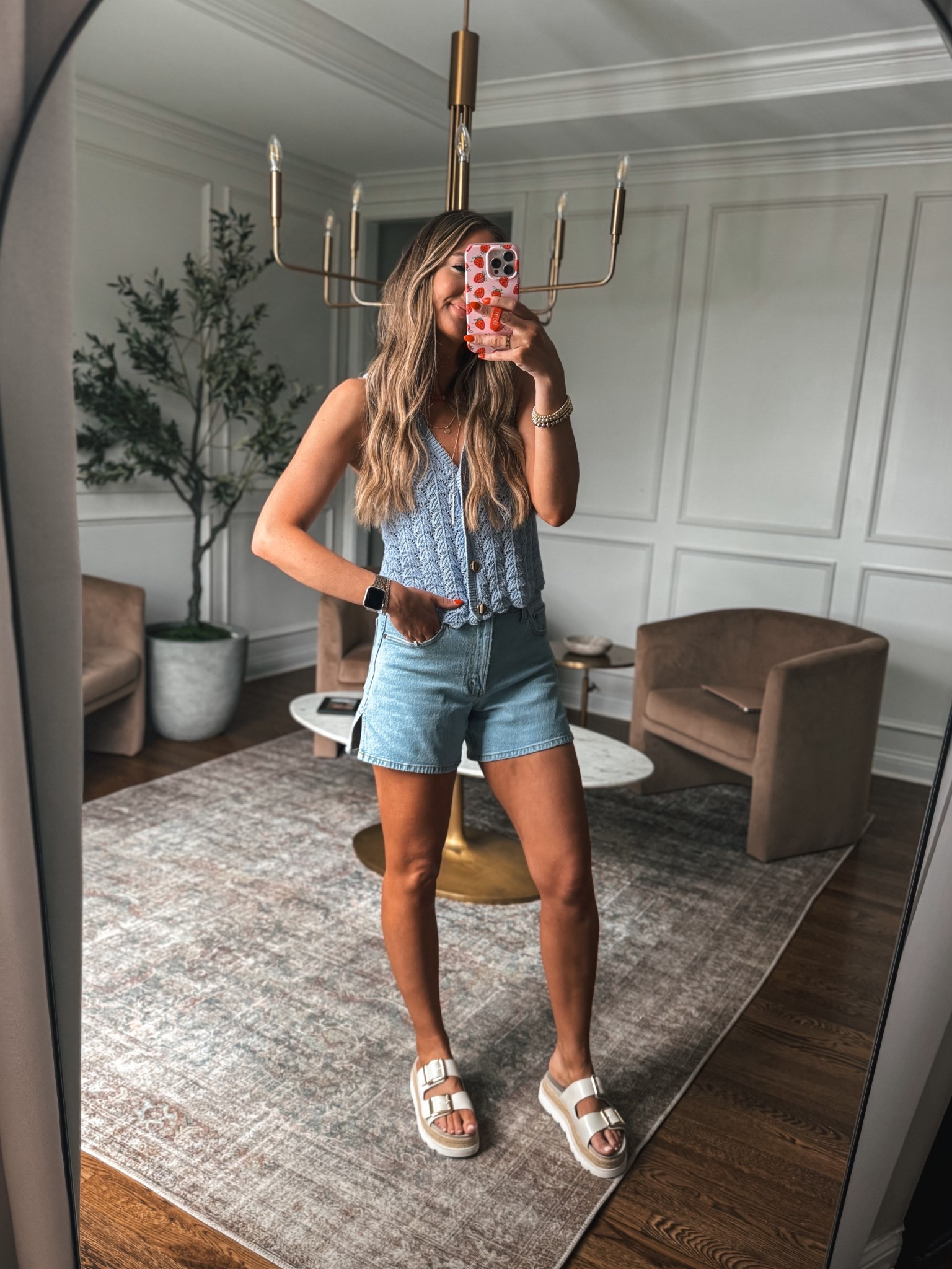 I found a gem Jean short! They are the perfect length don’t hug your thighs and in stock!! Fit is true to size. And how pretty is my periwinkle crochet top from Target?! 



#LTKFindsUnder50 #LTKSeasonal #LTKStyleTip