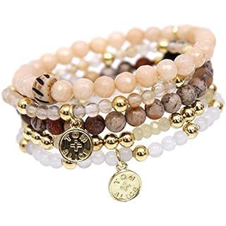 Erimish 5 Piece Bracelet Stack | Amazon (US)