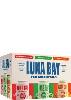 Non-Alcoholic Mocktail Variety Pack | Tea by Luna Bay | 12oz | Illinois | Total Wine