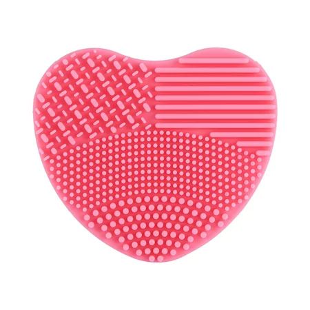 EECOO Cleaning Pad,7Colors Makeup Brush Cleaner Silicone Heart Glove Cleaning Cosmetic Board Washing | Walmart (US)