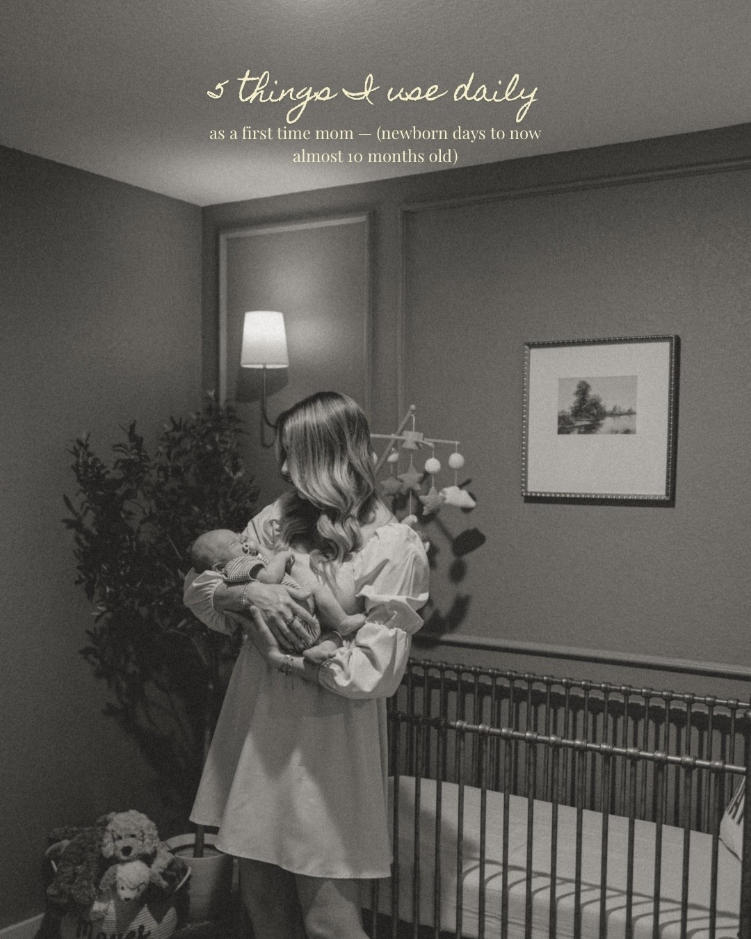 5 things I use daily as a first time mom — newborn days to almost 10 months #babyboy

#LTKmomlife #LTKBaby