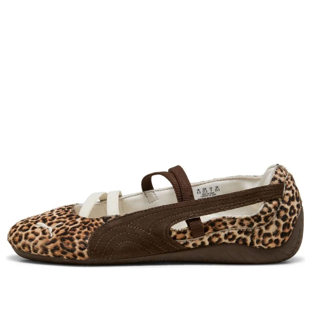 (WMNS) PUMA Speedcat Ballet Wild 'Leopard Pony Hair' 406689-01 | KICKS CREW