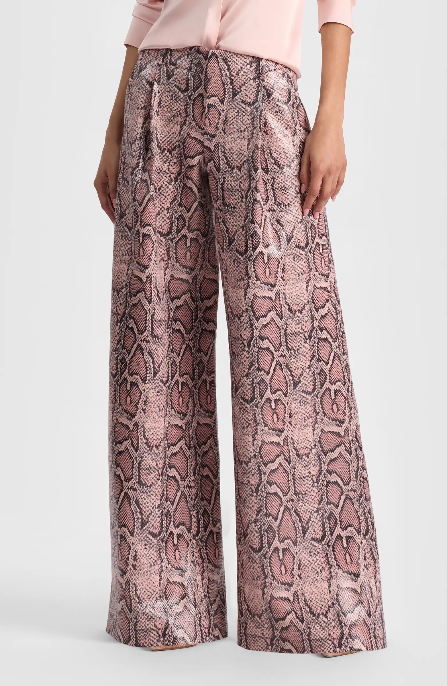 Erica Faux Leather Flare Pants | Nordstrom