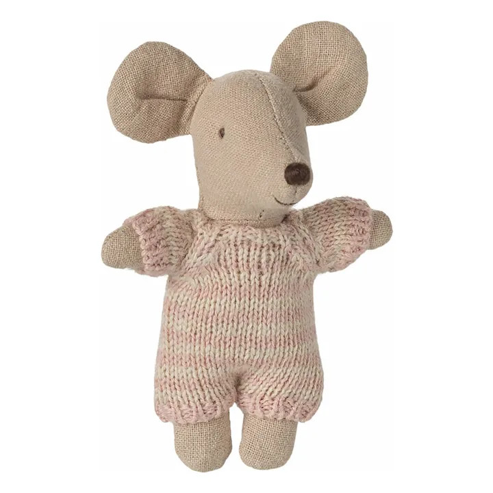 Baby mouse in its bassinet | Pink | Smallable