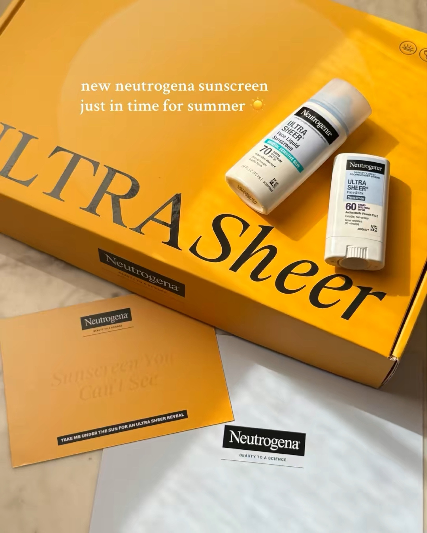 PR unboxing from neutrogena. Sunscreen faves 🌞 

#LTKBeauty