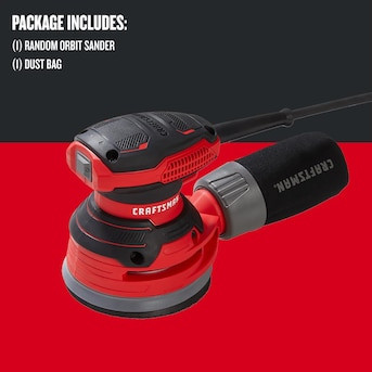 CRAFTSMAN 120-Volt 3-Amp Corded Random Orbital Sander with Dust Management (Bare Tool) | Lowe's