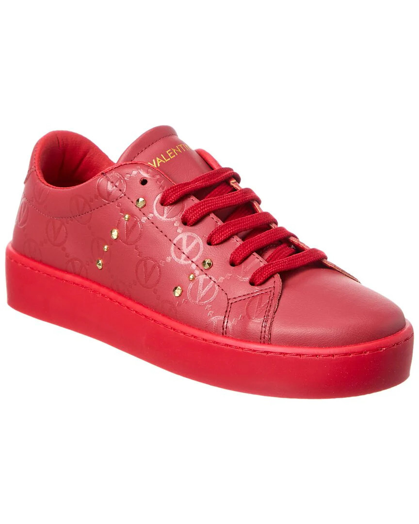 Valentino by Mario Valentino Floriana Leather Sneaker | Shop Simon