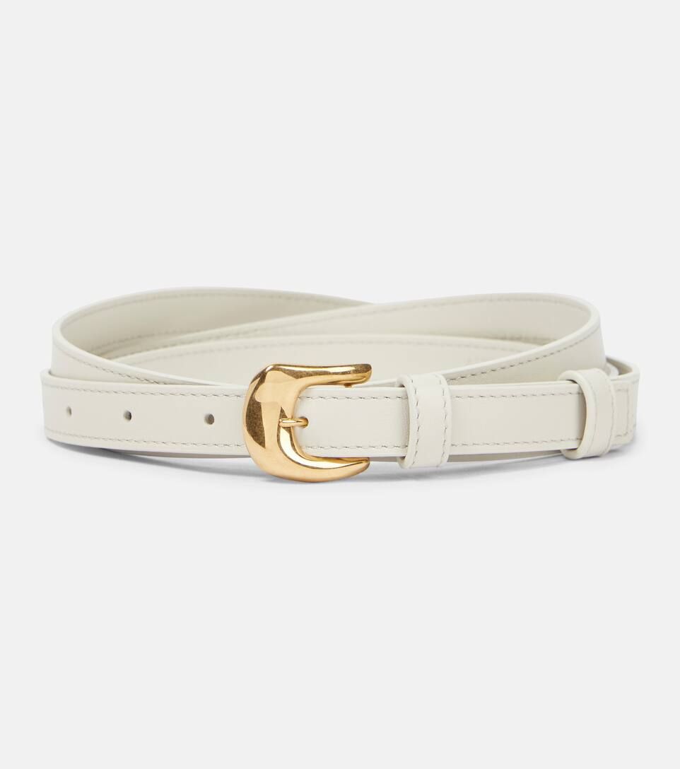 Brass Mini leather belt | Mytheresa (UK)