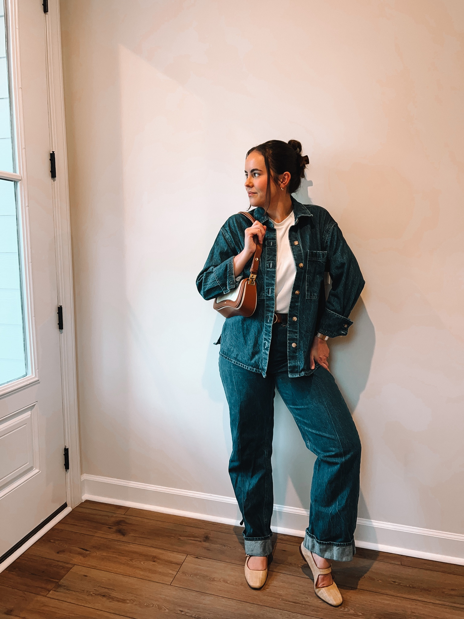 Fall style, fall outfit, fall ootd, Abercrombie style, Abercrombie denim 🍂🤎

#LTKStyleTip #LTKShoeCrush #LTKSeasonal