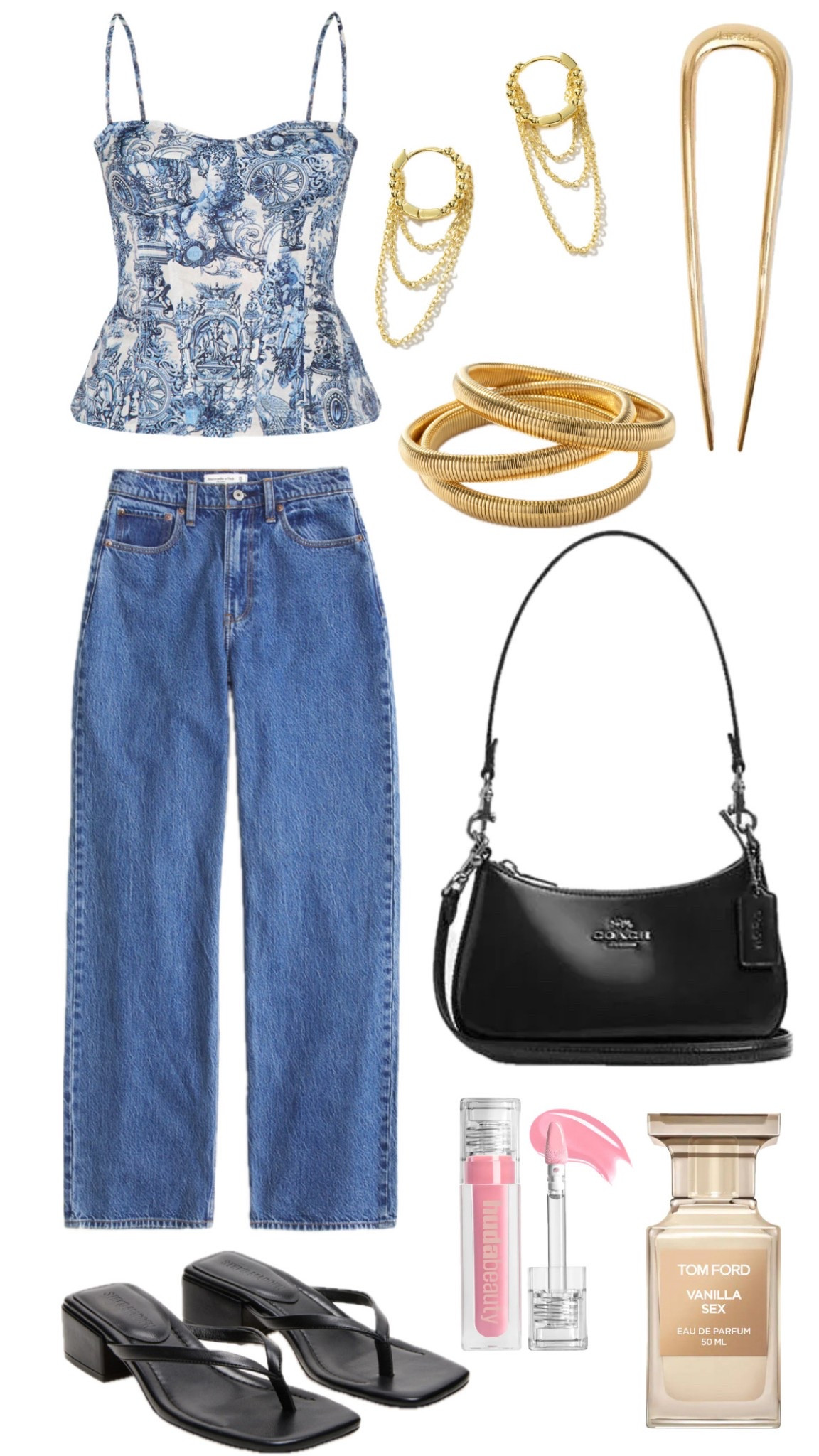 Effortlessly cool and classic 🍦✨
This look is giving European summer meets downtown edge—obsessed with the corset top + gold accents combo. Shop the full outfit + all my faves on LTK 💙🖤
#LTKStyle #OOTD #SummerStyle #WeekendFit #LTKUnder100 #GoldenHourVibes #ClassicWithATwist

#LTKSeasonal #LTKTravel #LTKStyleTip #LTKSeasonal