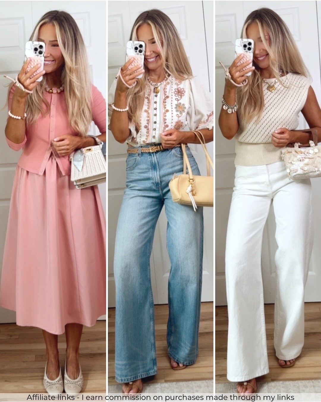 Affiliate links - I earn commission on purchases made through my links | elevated casual outfits spring summer 2026
Amazon fashion
Amazon set
Zara top
Zara jeans
Amazon summer top
White jeans