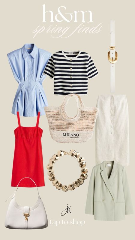 H&M spring finds! 

Spring outfit// dress// chunky jewelry// blazer 



#LTKstyletip #LTKSeasonal #LTKfindsunder100