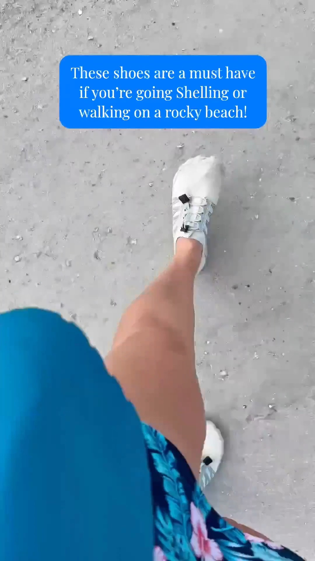 🐚These shoes are a must have if you’re going Shelling or walking on a rocky beach. They are AWESOME! 

🐚I’ve stepped on so many sharp shells and NONE have punctured these beach shoes. I’m so impressed!

🐚They are less than $20 and come in several colors too. I’m wearing a size 9. Elastic laces keep the shoes secure even when wet. Highly recommend!

#LTKSeasonal #LTKOver40 #LTKSaleAlert #LTKTravel #LTKgrwm #LTKootd #LTKMidsize #LTKSwim #LTKvlog