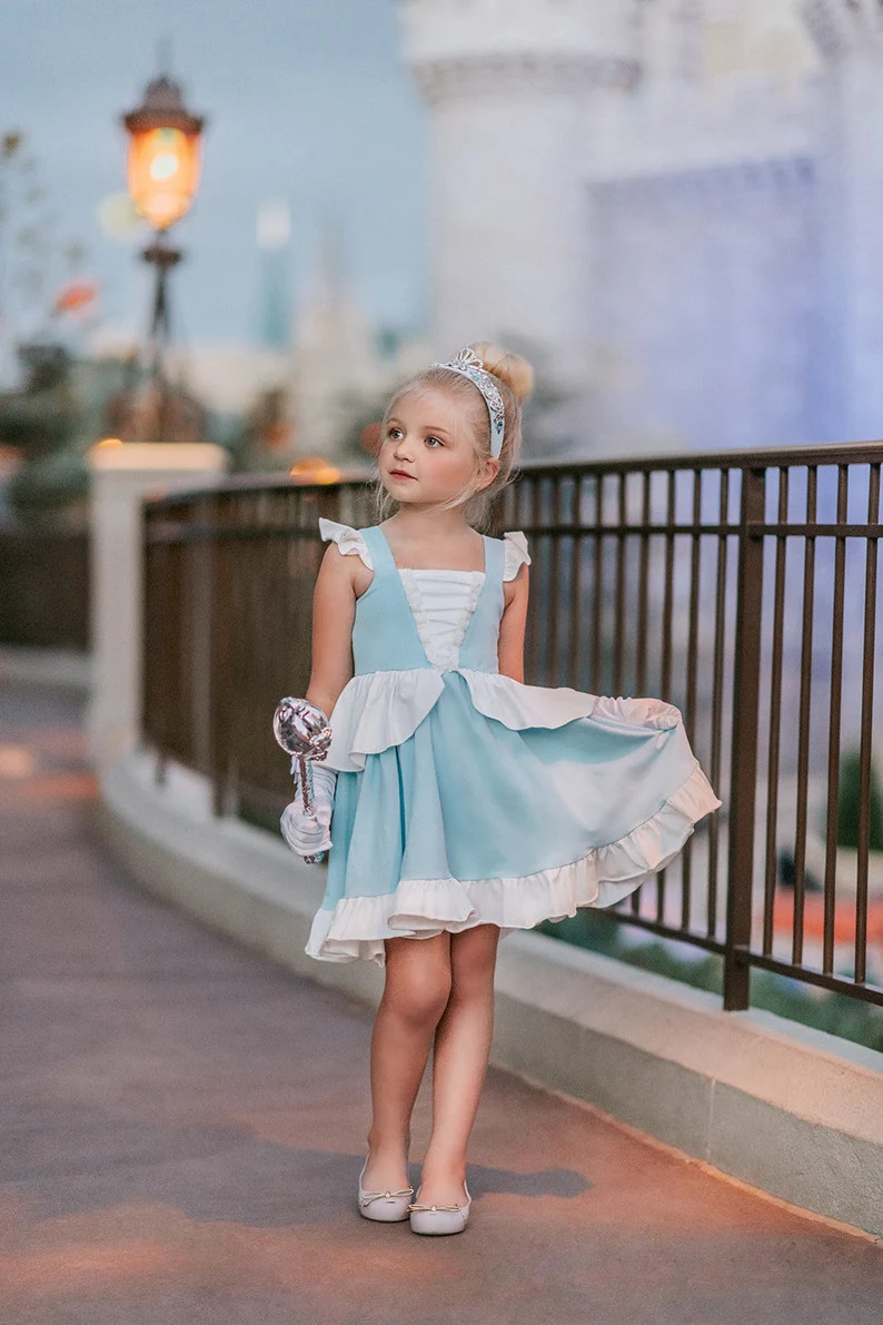 READY TO Ship,cinderella Dress,princess Dress, Cinderella Cosplay,twirl Dress,cinderella Birthday... | Etsy (US)