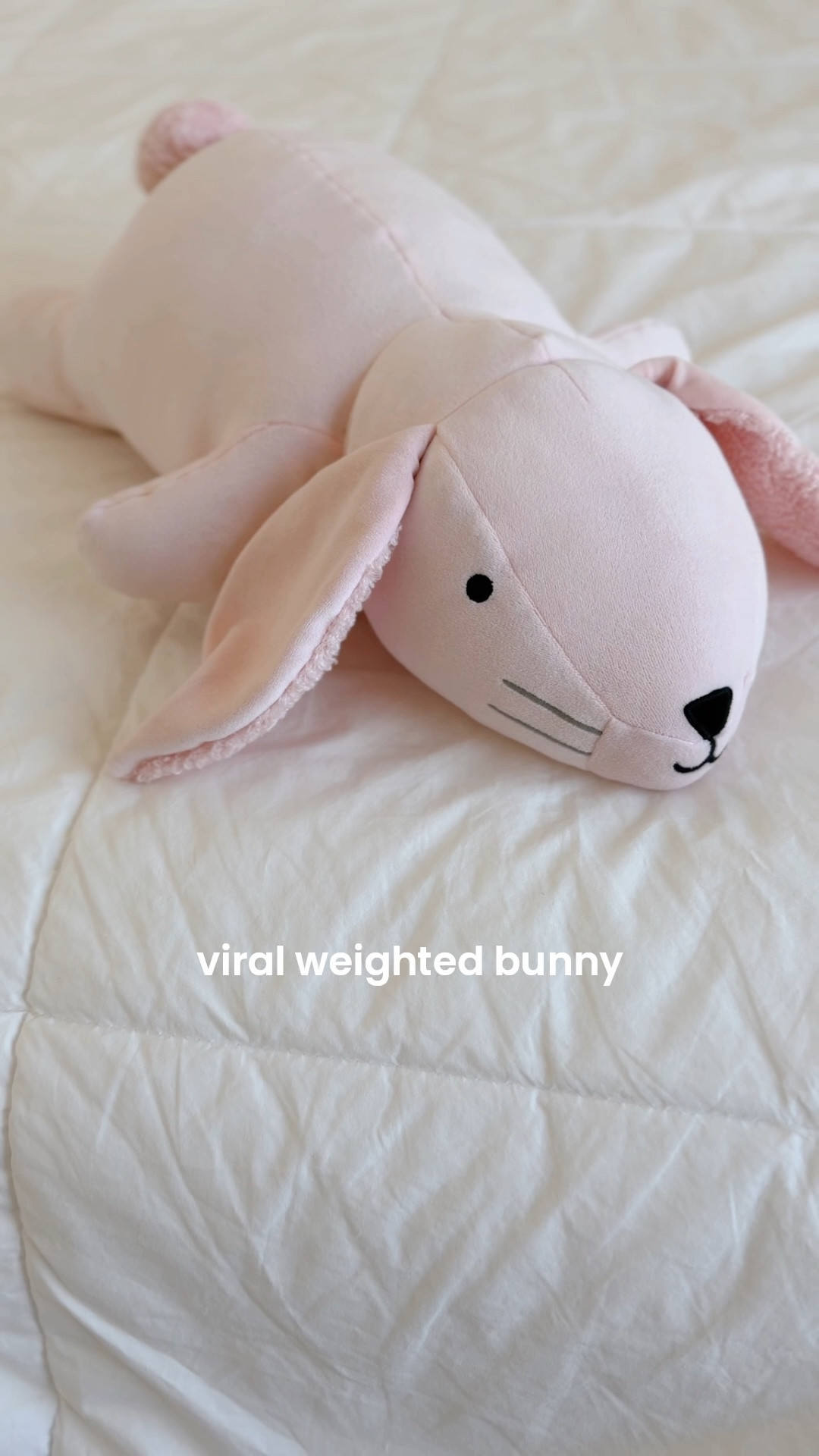 Weighted stuffed animal - Target find - kids Easter gift 

#LTKHome #LTKKids #LTKSeasonal