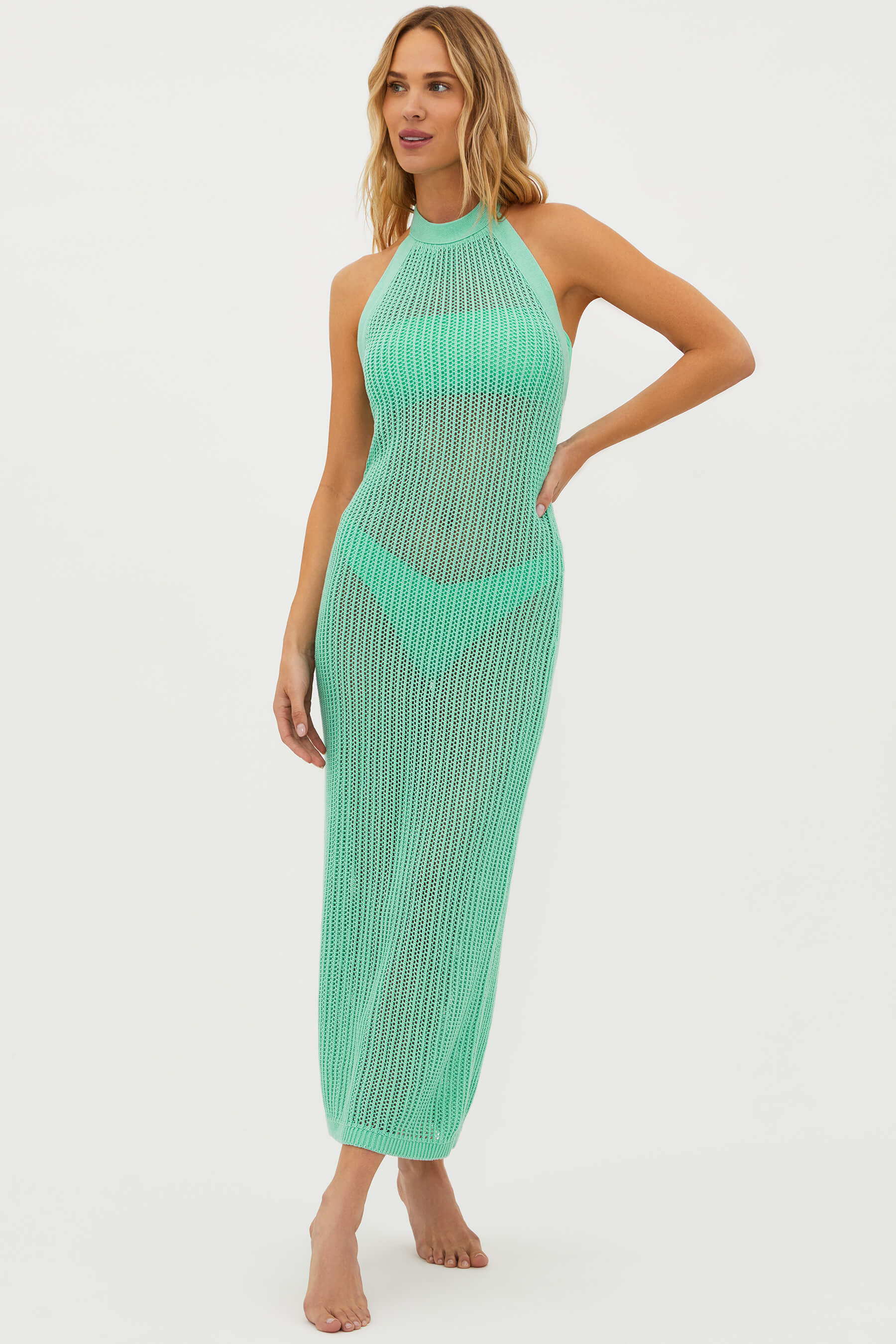 Romee Dress High Tide | Crochet Maxi Dress | Beach Riot | Beach Riot