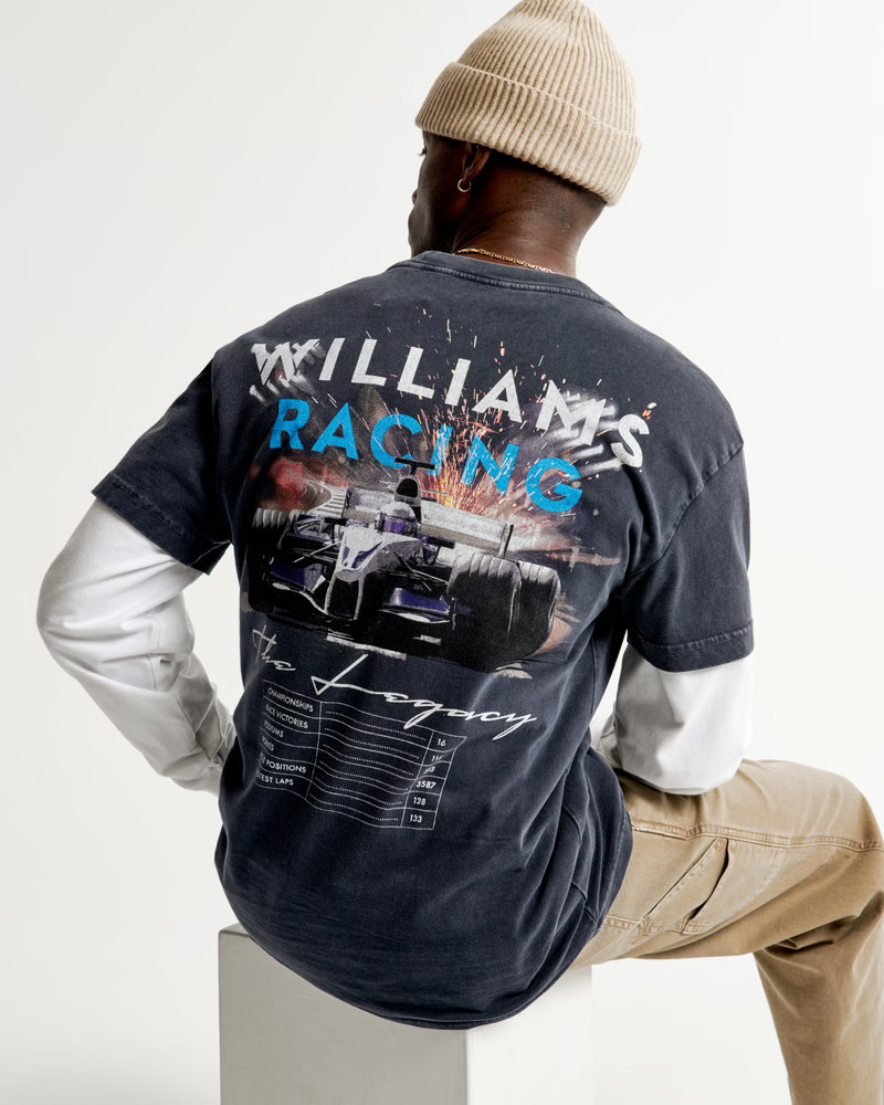 Williams Racing Graphic Tee | Abercrombie & Fitch (US)