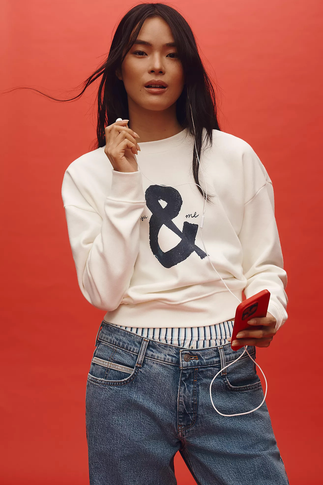 Roomytown You & Me Sweatshirt | Anthropologie (US)