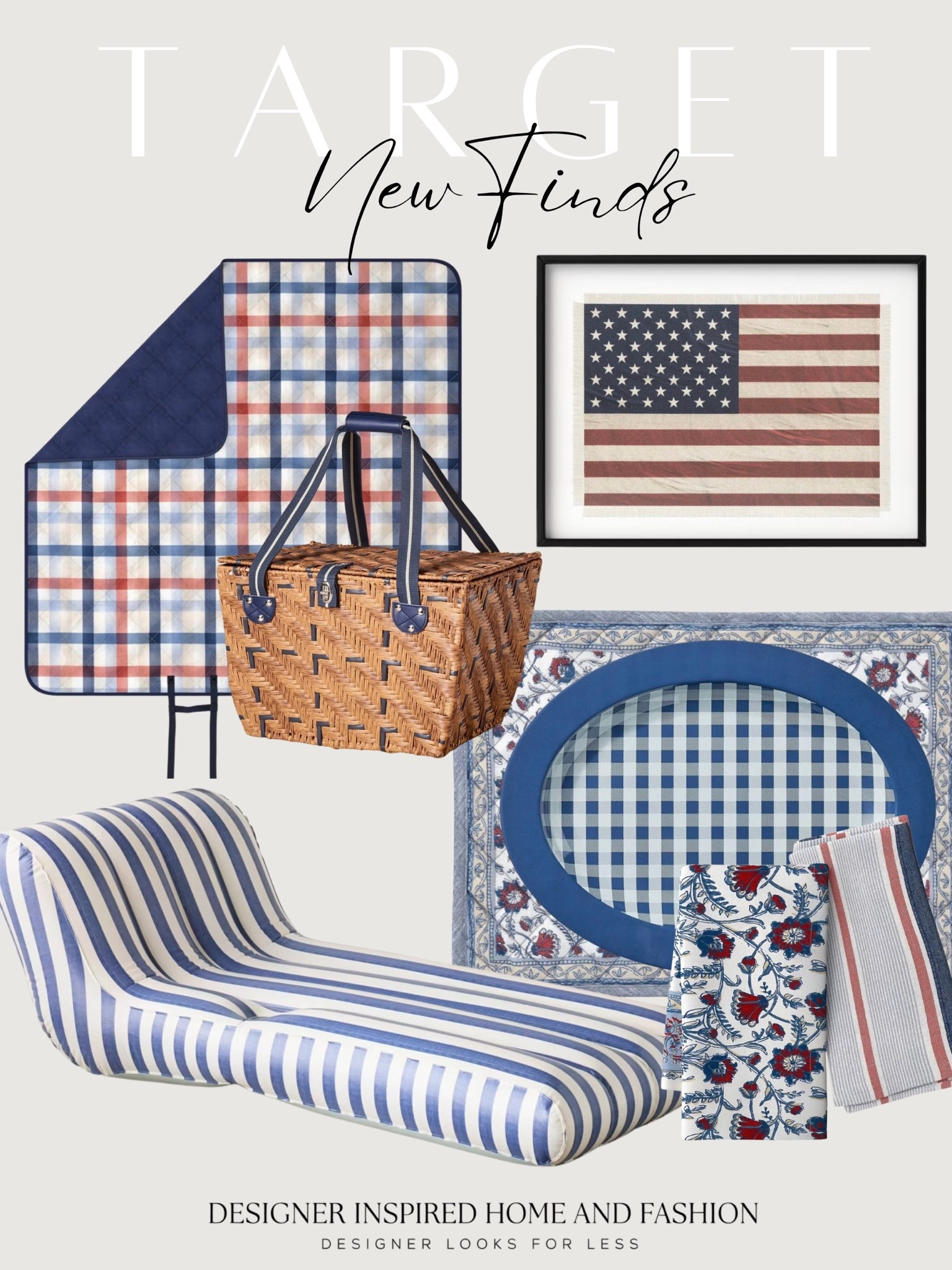 Patriotic home finds from @Target