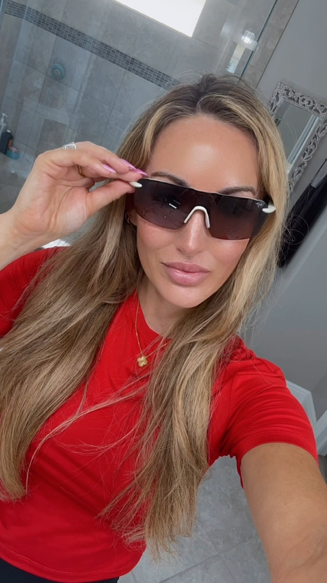 Just picked up the sportiest pair of Maui Jim sunglasses at the RELAX Tommy Bahama store in Naples and I’m officially obsessed 😎✨

The PolarizedPlus2® lenses are next-level — insane clarity, zero glare, and colors that actually pop. Whether it’s a ski trip moment ❄️ or heading to Pilates pretending I’m Gen Z (no shame 😂), these are coming with me everywhere.

Stylish and functional? Say less. 🙌
#MauiJim #SunglassesStyle #SportyChic #VacationVibes #PilatesLook 

#LTKfitnessgoals #LTKdayinmylife #LTKSeasonal