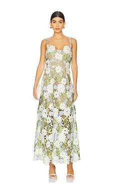 ELLIATT Flora Midi Dress in Multi from Revolve.com | Revolve Clothing (Global)