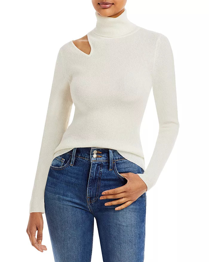 Cutout Turtleneck Cashmere Sweater - 100% Exclusive | Bloomingdale's (US)