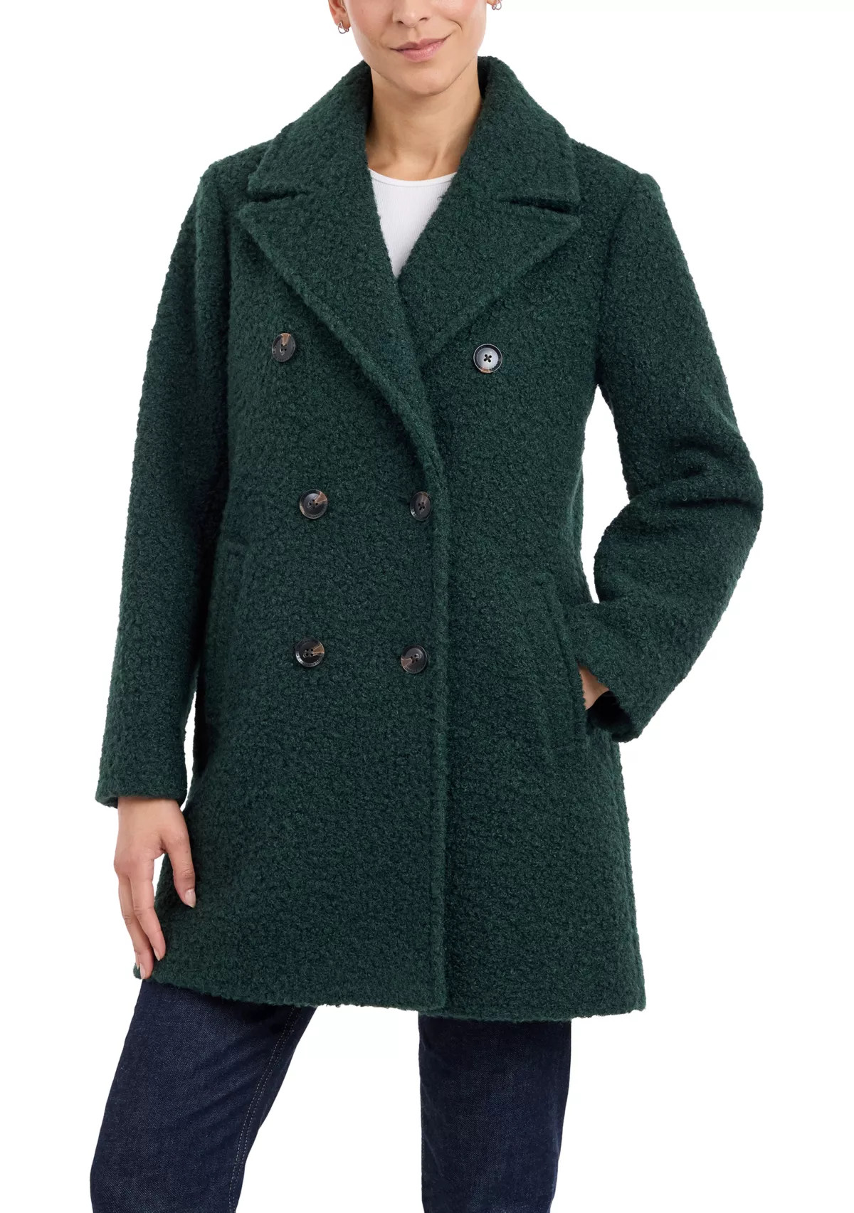 BCBGenerationWomen's Double Breasted Mid Length Wool Coat | Belk