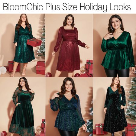 These gorgeous styles from BloomChic’s Plus Size Holiday Collection are absolutely stunning and perfect for any Holiday party or occasion. #plussize #Holidayoutfits #Bloomchic #partylooks 

#LTKcurves #LTKHoliday #LTKSeasonal