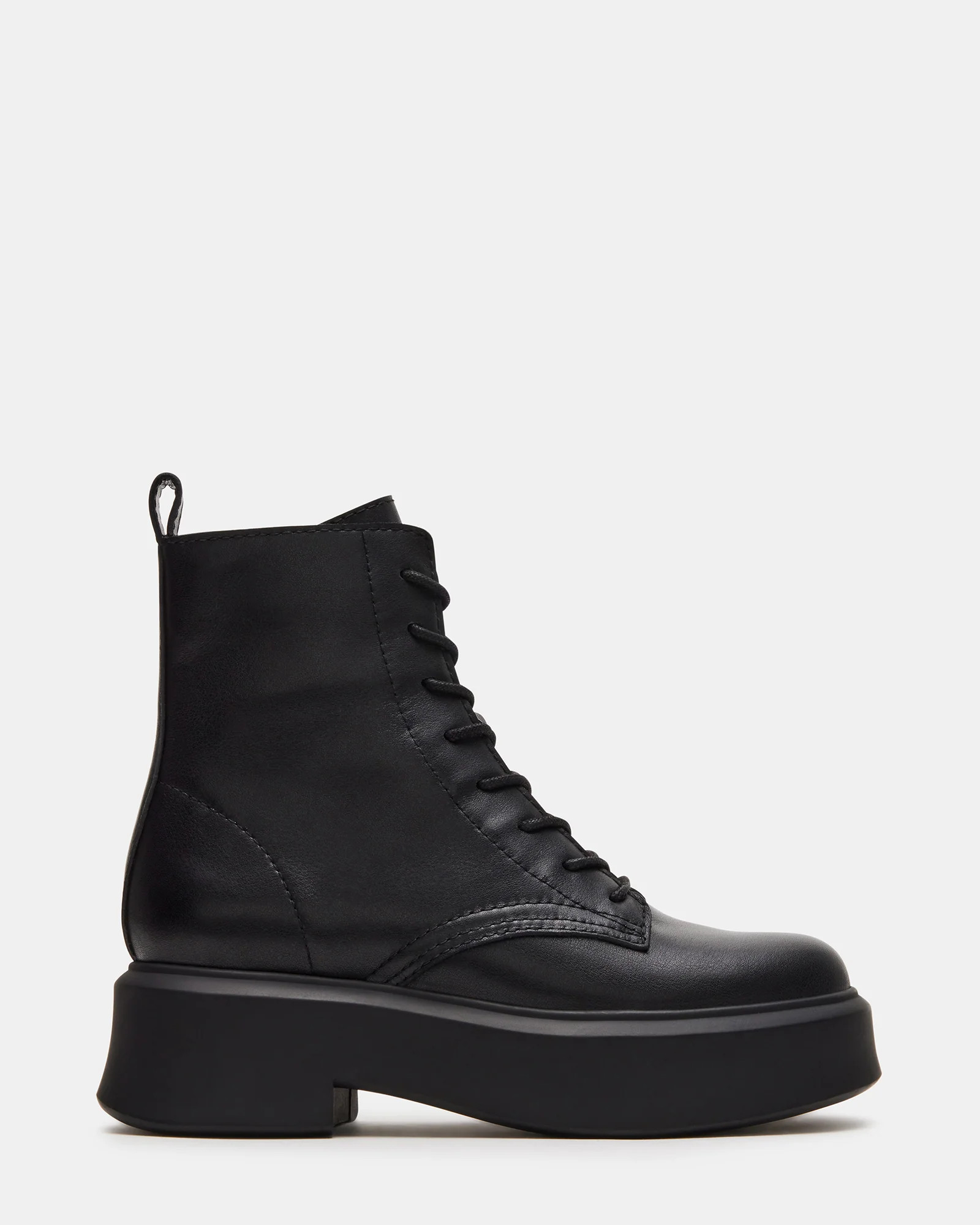 JAZMIN BLACK LEATHER | Steve Madden (Canada)