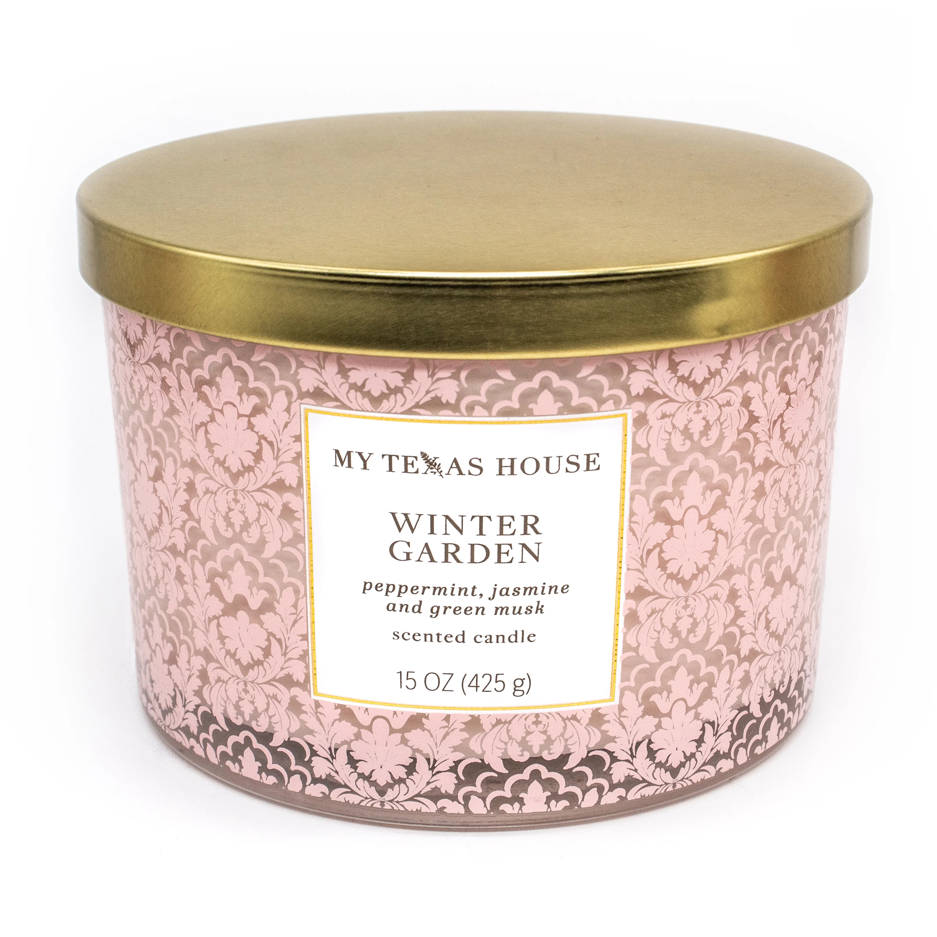 My Texas House, Winter Garden 3-wick Candle, 15oz (35-40 hr Burn Time) - Walmart.com | Walmart (US)