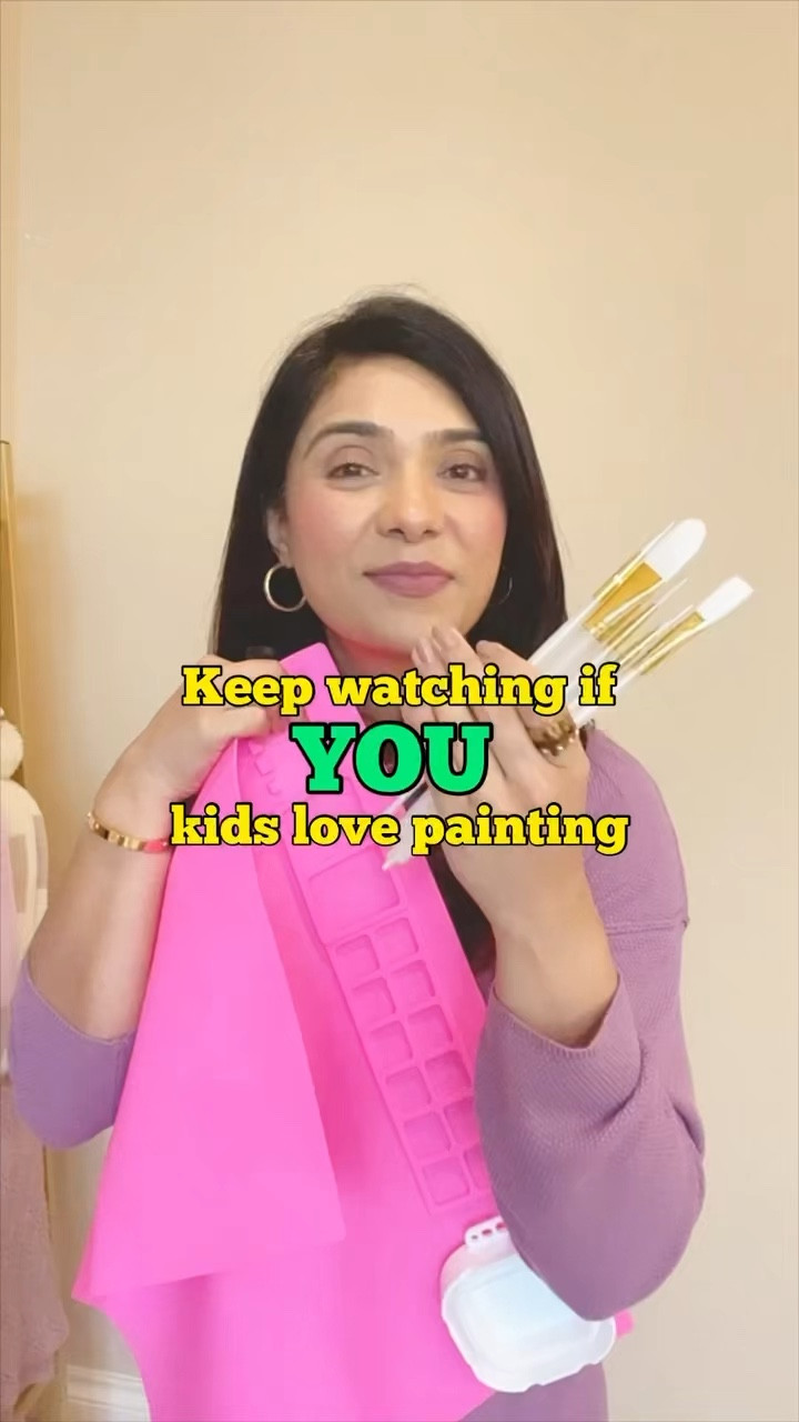 These silicone paint mats are such an easy way to keep painting projects clean and stress-free. They make setup and cleanup so much easier while keeping your workspace looking organized and mess-free 🎨

#LTKmomlife #LTKootd #LTKHome