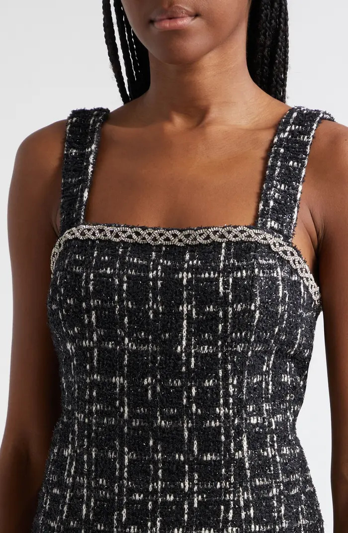 Liran Embellished Tweed Minidress | Nordstrom Rack